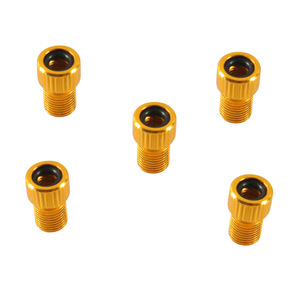 Valve <b>Stem</b> Adapter For Bicycle Inner Tube With <b>Cap</b> Universal Fit - Product Image 1