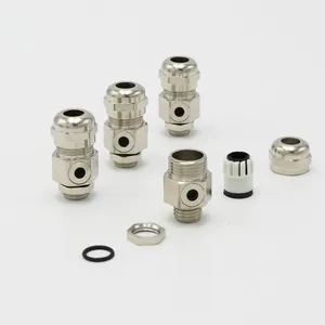 Metal Vent Cable Gland Material Nickel Plated Brass Metric/PG/G/NPT