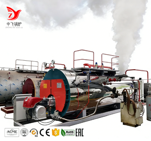 Chaudière à vapeur au gaz et au mazout Zhongfei WNS avec faible bruit de fonctionnement et environnement de travail confortable - Product Image 1