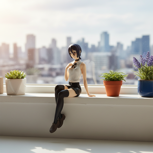 ฟิกเกอร์อนิเมะดีไซน์ใหม่ปี 2026 สไตล์ญี่ปุ่น ตัวละครเรเซ่ แบงค์ พร้อมเลื่อยยนต์ ฟิกเกอร์อนิเมะสาว สำหรับตั้งโชว์ - Product Image 4