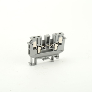 Bloque de Terminales de Doble Capa UDK4 de 4 mm para Riel DIN, 32 A, Latón Niquelado, Conexión por Tornillo - Product Image 2