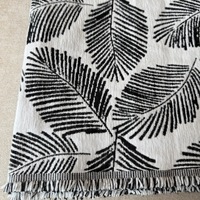 Tissu Jacquard en Chenille de Luxe, Toucher Doux, Motif Textile pour Ameublement Maison, Hôtel, Décoration