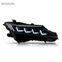 Pour Toyota Camry 2018-2023 LE SE XLE XSE TRD bande de phares hybrides phare LED 4 lentilles accessoire automobile CMR-A146-4T
