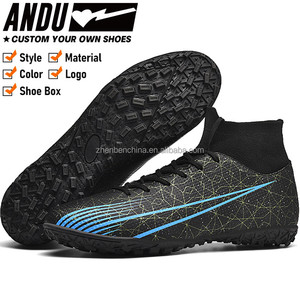 Chaussures de football FG/TF pour hommes et femmes, crampons de football d'intérieur d'origine, crampons de football, chaussures de football, taille 35-47 - Product Image 6
