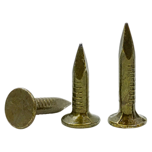 Clous en acier <span class=keywords><strong>de</strong></span> haute qualité pour béton, clous collés pour linoléum, clous pour toiture, clous en bois à tige polie, clous en acier au carbone pour la construction, clous à tête large - Product Image 2