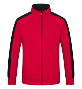 Maglione con Colletto, Logo Stampato, Giacca da Calcio in Peluche con Cerniera, Abbigliamento da Lavoro, Abbigliamento per Squadre, Maglietta Pubblicitaria - Product Image 2