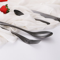Ensemble de couverts KAYA en acier inoxydable écologique poli miroir, couverts durables pour les mariages et les cadeaux d'affaires