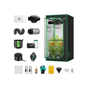 Hot selling hydroponic starter kit OEM plant garden green grow tent complete kit