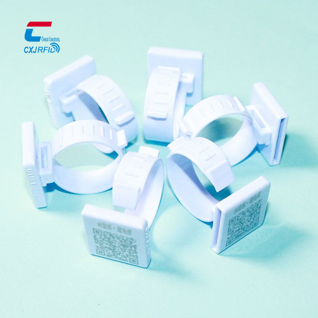 Whosale Tracing Tool Pigeon Ring RFID Animal Track Tags for Breeding Poultry