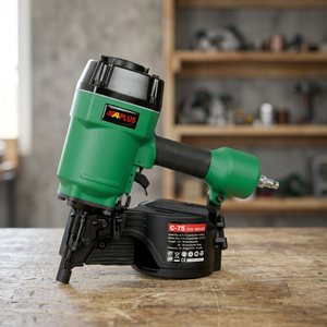 APLUS C-75PA 75MM CN75 Cloueur pneumatique vert certifié CE, personnalisable OEM, avec chargeur robuste en nylon à chargement facile, garantie 1 an - Product Image 3