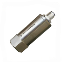 Sensor de Vibración y Temperatura Triaxial MEMS de Alta Precisión JINWEI TVS-FT-M, Ex ia IIC T6 Ga IP66 316L RS485 12VDC, Montaje Magnético para Rotación