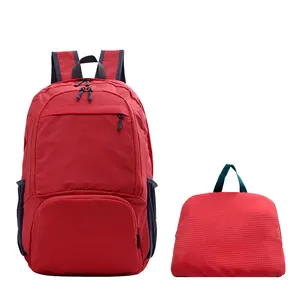 unisex shoulder backpack casual solid color Hiking Backpacks custom logo fashion school bag hike backpack bag