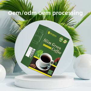 Хит продаж, зеленый кофе для похудения, растворимый кофе, натуральный травяной лекарственный препарат для здорового питания, сублимированный мешок быстрого приготовления - Product Image 6