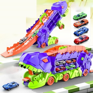 Puzzle de voiture Tyrannosaurus Rex, jouet transformable multifonctionnel en plastique naturel pour chats et petits animaux - Product Image 1