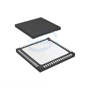 Buy Online Electronic Components Data Acquisition 64 WFQFN Exposed Pad, CSP AD9257TCPZ-65-CSL Authorized Distributor - Product Image 1