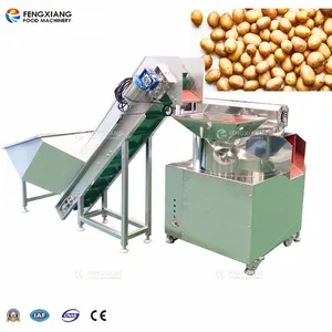 Cutter Automatic Sweet Potato Taro Peeling and Cleaning Machine with Lifting Equipment