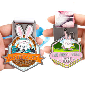 China-Hersteller Günstige Finisher-Geschenke Druckguss 2D 3D Marathon Benutzerdefinierte Sport-Laufmedaille aus Metall mit Logo - Product Image 3