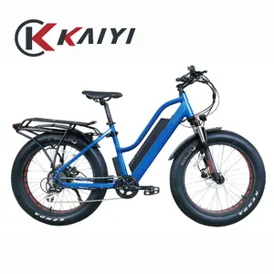 KAIYI 자전거 안장 공급 업체 단계 통해 Ebike 중국 전기화물 자전거 2 바퀴 48V 15AH 500W 750W 1000W 리튬 배터리