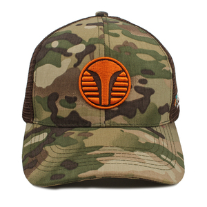 Logotipo personalizado camionero de la malla gorra de béisbol Camo sombrero de camionero tapa - Product Image 2