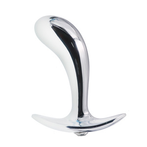Masseur de prostate en acier inoxydable Bouchon de cul en métal Jouet anal pour hommes femmes - Product Image 2