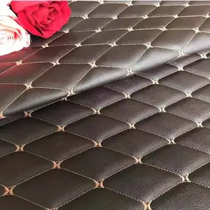 6mm 10mm PU leather sewing leather upholstery bed home decorated material pvc sponge leather