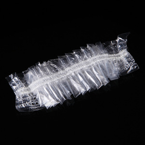 Fundas desechables para los oídos, película transparente de polietileno, ligeras, para teñir el cabello, permanente, uso en salón - Product Image 3