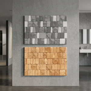 Azulejos de Pared Exteriores de Cerámica Digital Brillante de 300x450 mm, Resistentes al Agua, Antideslizantes y Resistentes al Desgaste para Diseño de Baños y Pasillos - Product Image 4