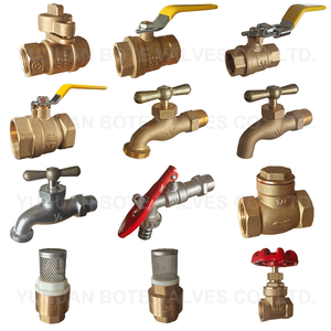 ヘビーデューティ1/2 "真ちゅう製ボールバルブロックウィング付きフロント磁気ロックメーター用,銅ゲートバルブ & 給湯器スイッチ - Product Image 4