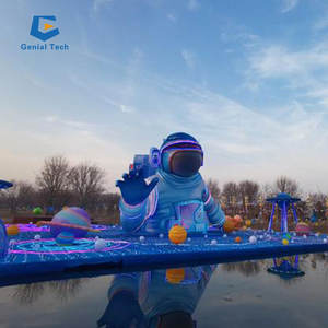 SG-RT221 Outdoor Park Lantern Festival Interaktive Astronauten laterne große Raum thema Laterne - Product Image 5