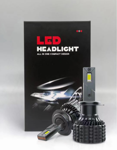 ชุดแปลงไฟหน้า H4 หลอดไฟ LED ไม่มีขั้ว แรงดันไฟฟ้ากว้าง ลำแสงเสถียร หลอดไฟฮาโลเจนทดแทน ไฟหน้า - Product Image 2