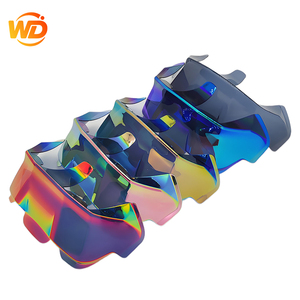 Alerón Trasero para Casco RX7X Compatible con <span class=keywords><strong>ARAI</strong></span> RX7V RR5 RR4 XD VZ-RAM DF-X2, Alerón <span class=keywords><strong>de</strong></span> Repuesto Aerodinámico para Casco <span class=keywords><strong>de</strong></span> Motocicleta - Product Image 3