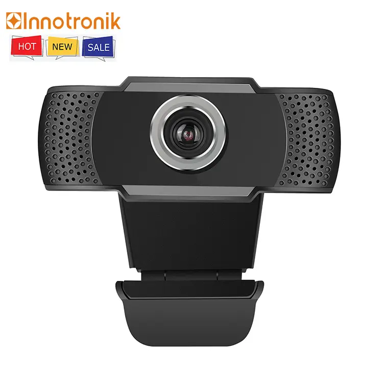 Innotronik Full HD 1080P Pertemuan Webcam 1080 Video Chat Komputer Kamera Web untuk PC USB Layar Laptop Web Cam dengan Mikrofon