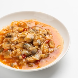 Gaishi OEM/ODM Đông Lạnh Luộc Ngắn Hoang Dã Tươi Venerupis Ruditapes Philipinarum Variegata Ngắn Cổ Dày Dạn Thịt Ngao Con - Product Image 3