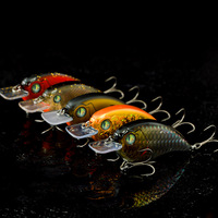 Leurres durs flottants 9g Long Cast Minnow & VIB, leurres artificiels en plastique pour la pêche, simulation bionique