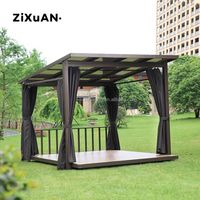 Cabane de jardin en Aluminium, tente d'extérieur, gazébo