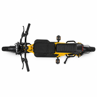 Vélo électrique urbain tendance pour les trajets quotidiens avec moteur à moyeu arrière, batterie au lithium, cadre de 16 pouces, sac rétro, moto électrique pour adultes