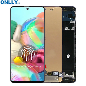 Pantalla AMOLED de tamaño completo para Samsung A71 LCD con o sin marco, pantalla para Samsung A51 A71. - Product Image 2