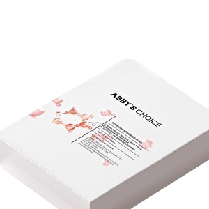 Custom luxury white cardboard paper box for skincare cosmetics packaging box eco friendly packaging lipsticks Nail Polish box