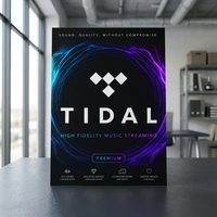 Tidal Premium, 12 mois, streaming musical, compte Tidal, Hifi Plus, 1 an