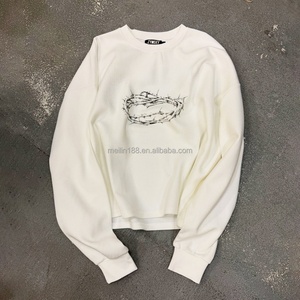 Camiseta de Manga Larga de Alta Calidad con Estampado Digital Personalizado, Sudadera de Tela Térmica, Tejido Waffle - Product Image 1