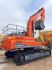 Vente à prix réduit d'une excavatrice sur chenilles hydraulique Doosan DX300 d'occasion, authentique, <span class=keywords><strong>30</strong></span> <span class=keywords><strong>tonnes</strong></span>, moteur Cummins 103 kW, pompe/moteur hydraulique, modèle 2022 - Product Image 4