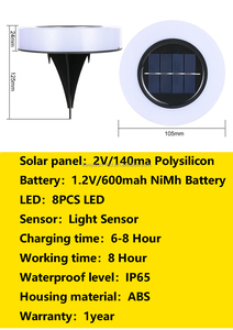 Lampes d'extérieur Led imperméable conforme à la norme IP65, éclairage d'extérieur, idéal pour un jardin, des escaliers, une cour, un sentier, un Patio, une entrée ou des escaliers - Product Image 6