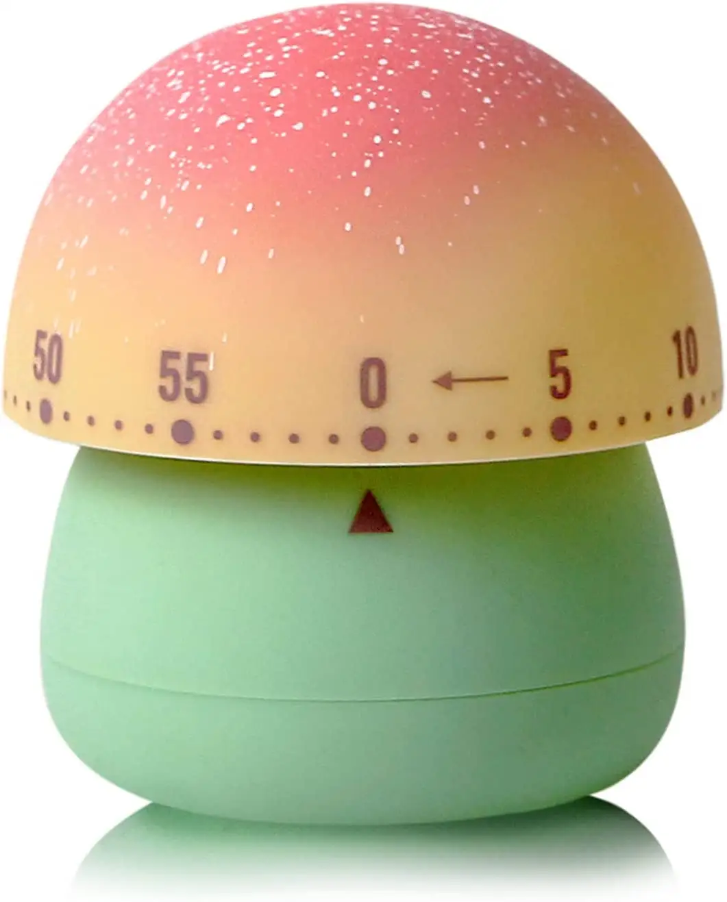 Mechanical Kitchen Timer Cute Mushroom Timer for Kids Wind Up 60 Minutes Manual Countdown Timer for Classroom, Home