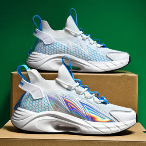 2025 moda de moda multiusos al aire libre transpirable cómodo tres colores a rayas con cordones zapatos Casuales - Product Image 4