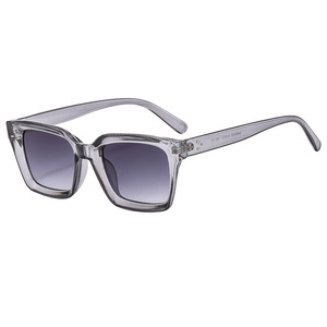 <b>Sunglasses</b> <b>Square</b> Full Rim Gradient Lenses UV400 Retro Style Unisex Adult Decoration 2024 - Product Image 4