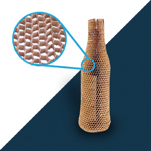 Papel de Nido de Abeja para Manualidades, Funda de Doble Cara, 150 mm de Altura |   Embalaje Ecológico para Botellas y Artículos Frágiles (Paquete de 700 Unidades) - Product Image 1