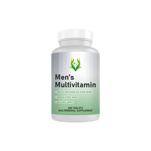 Comprimés multivitaminés pour hommes OEM, pour le soutien du système digestif et la protection antioxydante, multivitamines quotidiennes pour hommes - Product Image 1