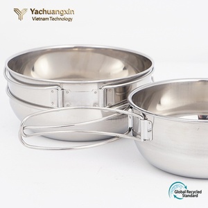 Stainless Steel Sauce Pans Set <b>Mirror</b> Polished Minimalist Design for Cooking on Gas and Induction Cookers - Product Image 6