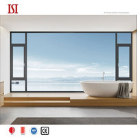 Ventanas Abatibles HENNISSY para Sala de Estar Moderna, Resistentes a la Intemperie, Sellado de Precisión por Inyección, Drenaje Oculto, Aislamiento Cuádruple