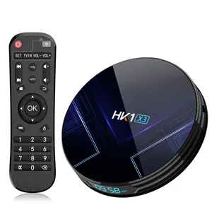 HK1 X3 Smart TV Box Android 9.0 Mini TV Box S905x3 4GB 32GB 64GB 128G 8 K Set Top Box Media Player HK1X3 Dual WIFI BT4.0 LAN1000M